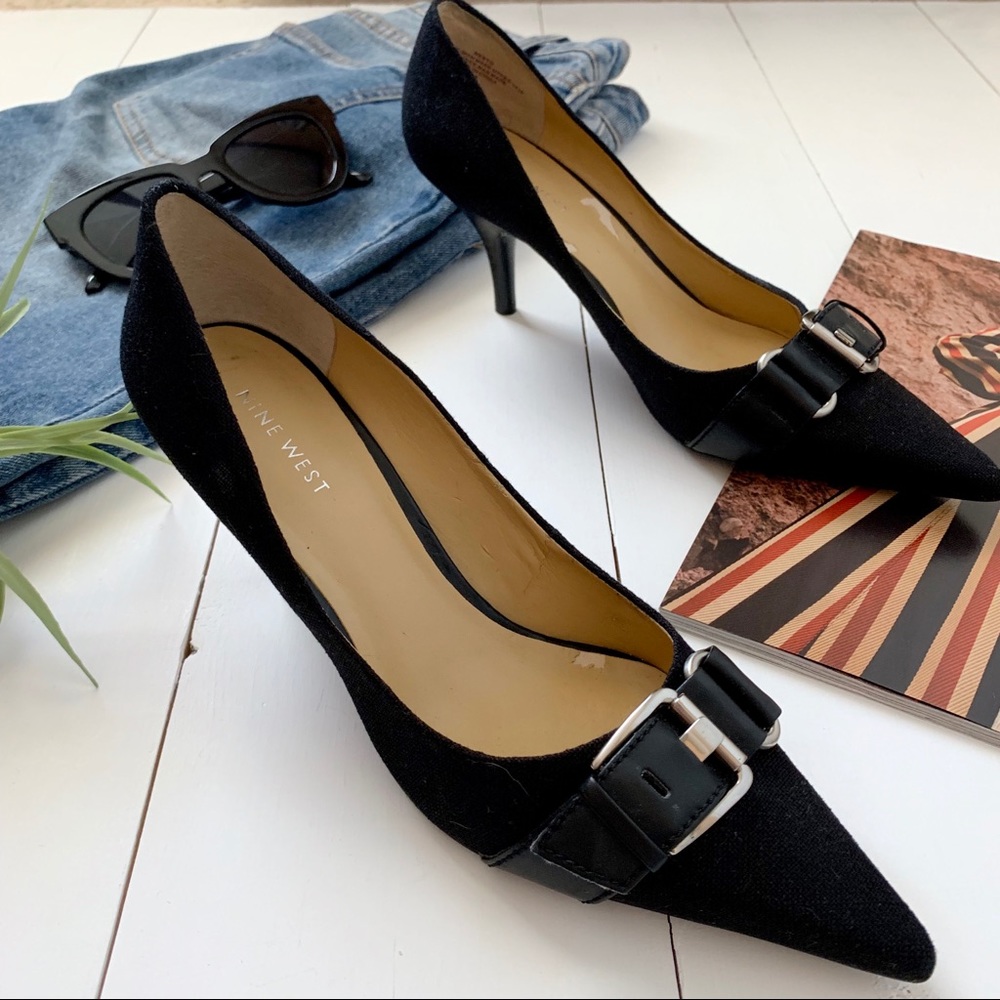 NINE WEST Black Heels